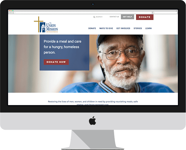Union Mission Ministries Website Design